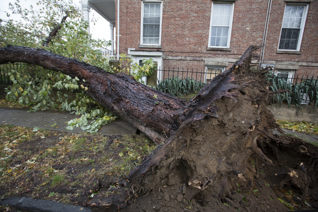 Hurricane Sandy - Astoria, Queens in New York City